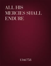 All His Mercies Shall Endure SATB choral sheet music cover